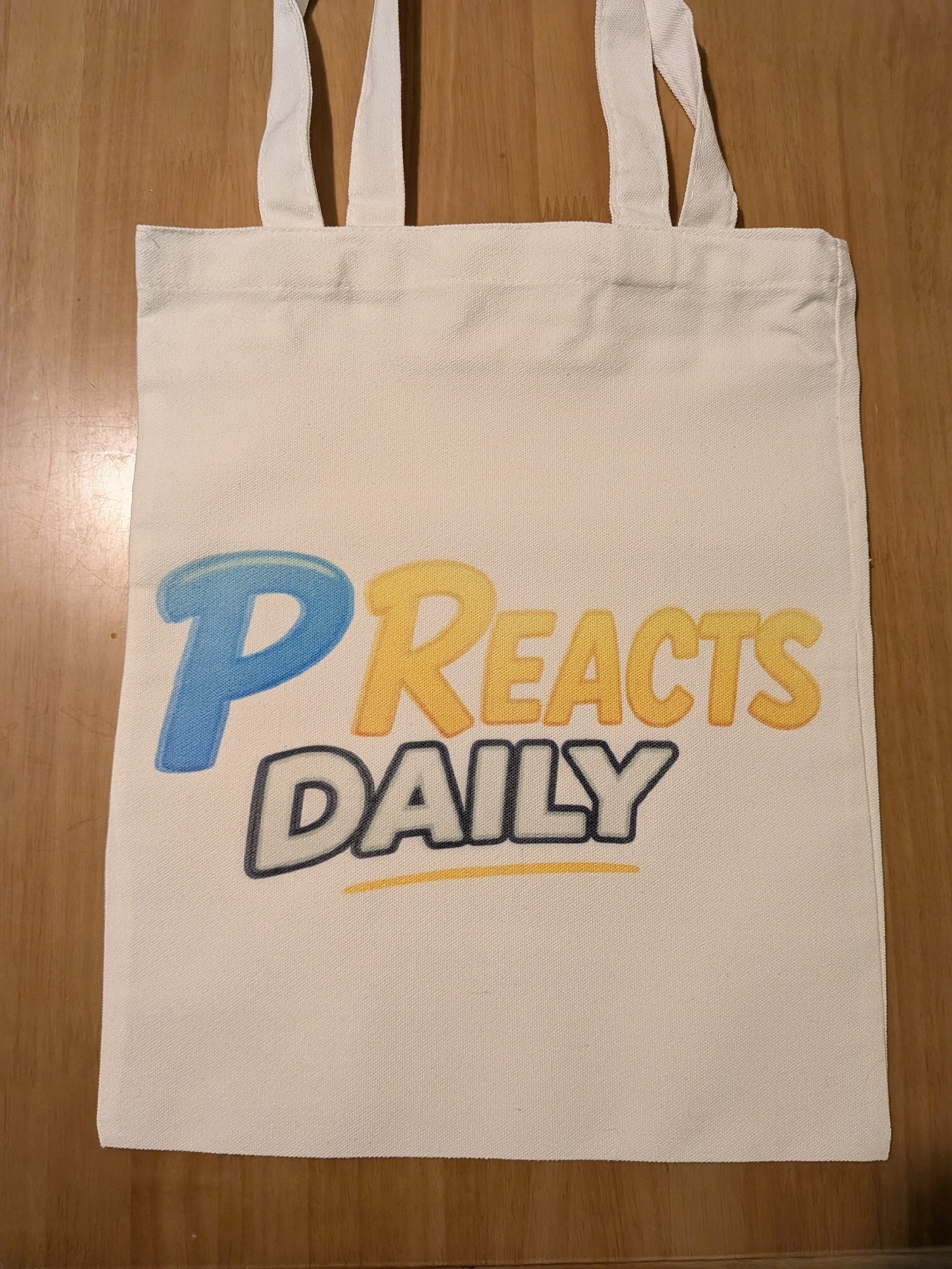 PReactsDaily Tote Bag